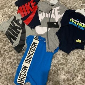 0-3 Baby boy clothes, Nike & Moschino
